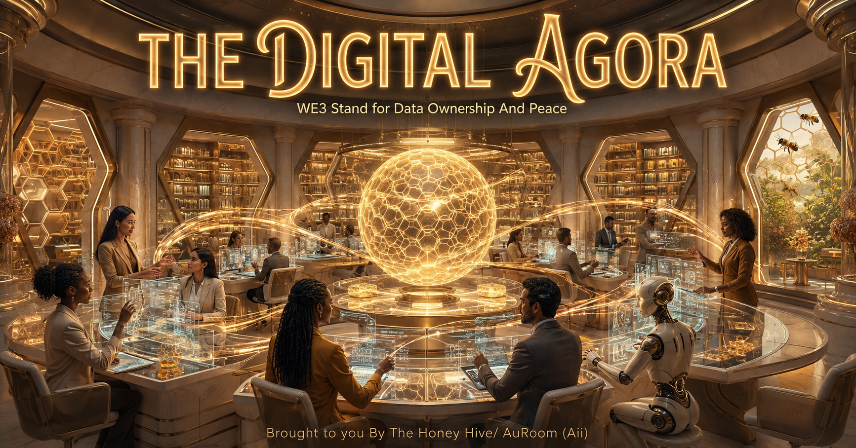 The Digital Agora — WE3 stands for data ownership and peace